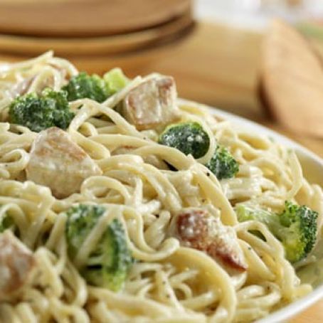 Italian chicken broccoli alfredo