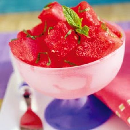 Spiked Watermelon Salad