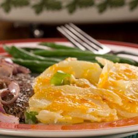 Quick Horseradish Potato Gratin