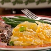 Quick Horseradish Potato Gratin