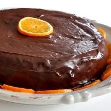Cake: GF Orange and Chocolate Cake
