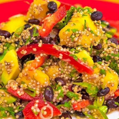 Quinoa, Mango & Black Bean Salad