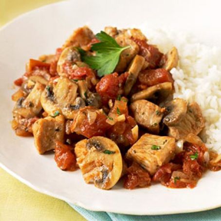 PORK CACCIATORE