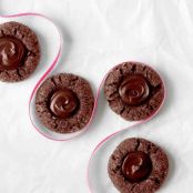 Chocolate-Peppermint Thumbprints