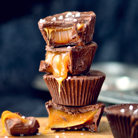Salted Caramel Cups