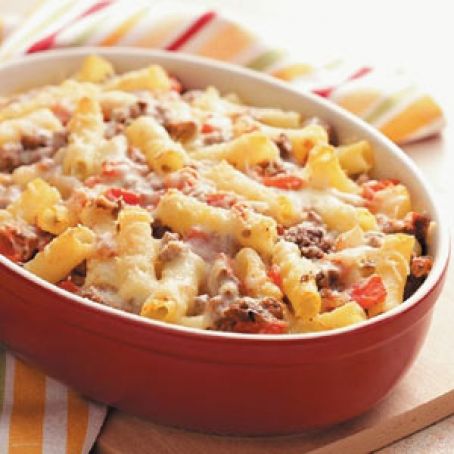 Baked Ziti with Fresh Tomatoes Recipe