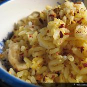 Coconut Rice with Lentils and Cashews