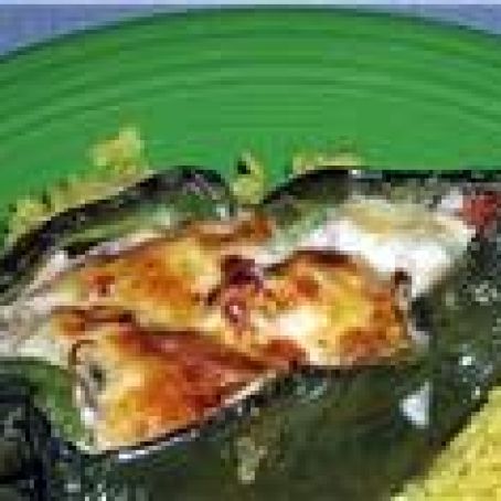 Chicken Stuffed Poblano Chiles