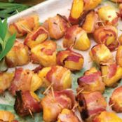 Bacon Wrapped Pineapple