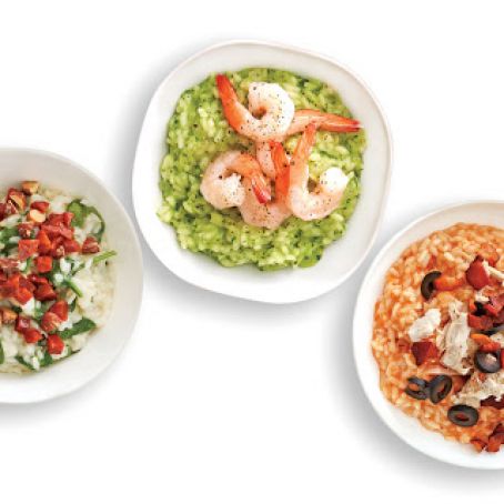 Easy Oven-Baked Risotto with Shrimp & Herbs