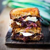 French Onion Grilled Cheese Sandwich