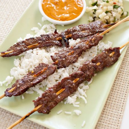 Grilled Beef Satay