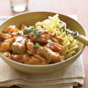 Pork Paprikash (Hungarian Stroganoff)