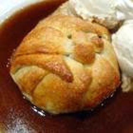Apple Dumplings with Rich Cinnamon Sauce