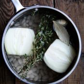 Marcella Hazan's White Beans with Garlic and Sage