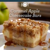 Caramel Apple Cheesecake Bars