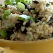 One Pan Chicken with Lime, Rice & Black Beans