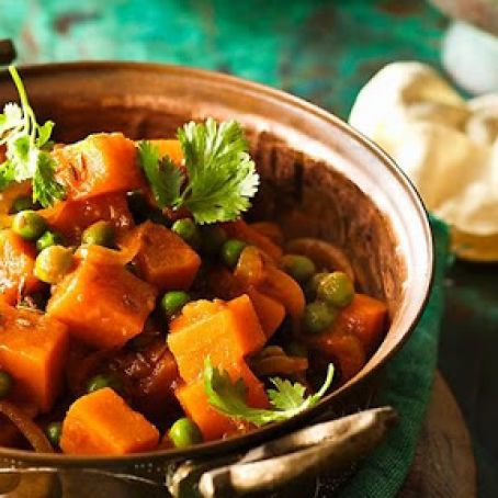 Sweet Potato & Pea Curry