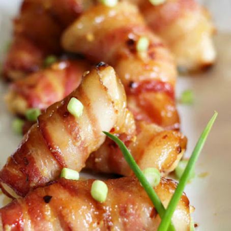 Honey Mustard Glazed Chicks in a Blanket