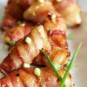 Honey Mustard Glazed Chicks in a Blanket