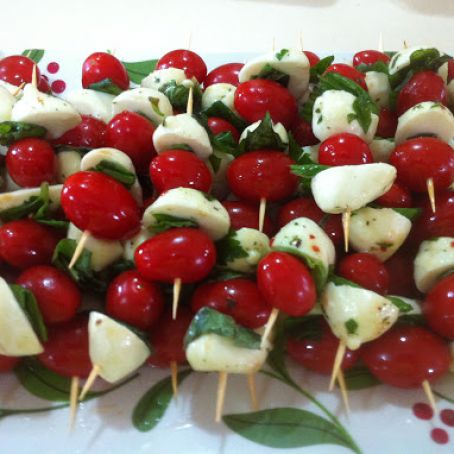 Tomato and Mozzarella Bites