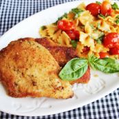 Skillet Chicken and Bruschetta
