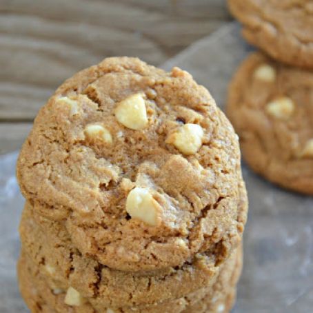 Chewy Brown Sugar Cookies with White Chocolate Chips & Macadamia Nuts