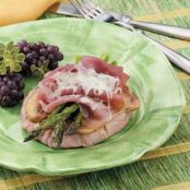 Asparagus Veal Cordon Bleu Recipe