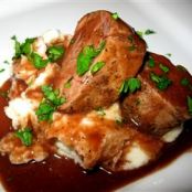 Pork Medallions with Balsamic Vinegar and Capers