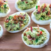 Avocado Deviled Eggs
