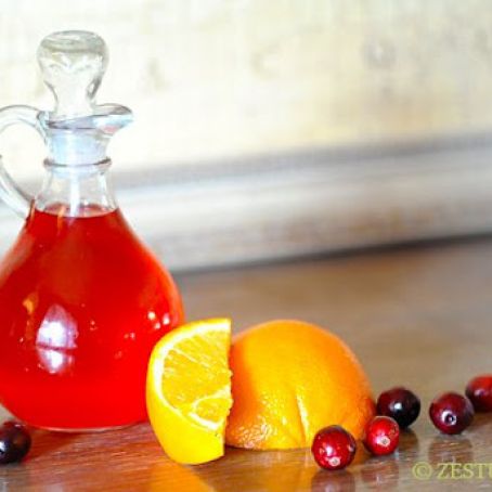 Cranberry-Orange Simple Syrup