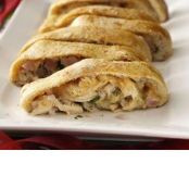 BBQ Chicken Pizza Roll-Up