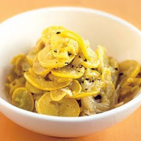 Slow Cooked Yellow Squash
