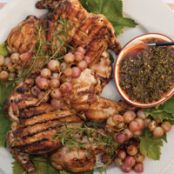 Chicken Grilled Under a Brick