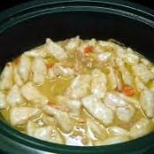 Slow Cooker Chicken & Dumplings