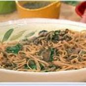 Creamy Mushroom and Herb Sauce with Whole Grain Pasta