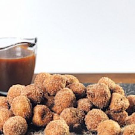 BANANA BEIGNETS WITH VANILLA BOURBON CARAMEL