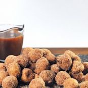 BANANA BEIGNETS WITH VANILLA BOURBON CARAMEL