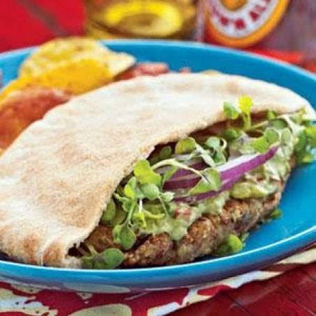 Falafel with Avocado Spread