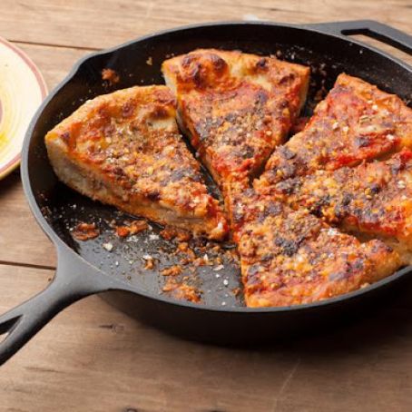 Chicago-Style Deep Dish Pizza