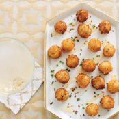 Goat Cheese Poppers with Honey