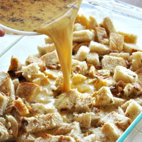 Pumpkin French Toast Bake