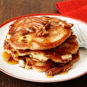 Green Apple-Sourdough Pancakes