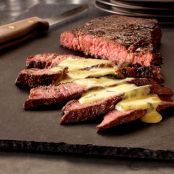 Chile Seared Steak With Cilantro Lime Hollandaise Sauce
