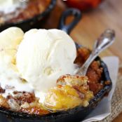 Old Fashioned Peach Cobbler