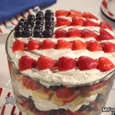 American Berry Trifle