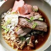 Braised Pork Belly with Pickled Radishes