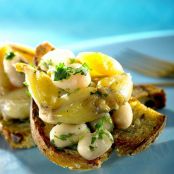 Vendée-style Frog Leg Toasts