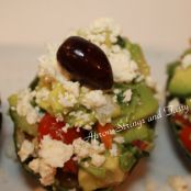 Greek-Style Avocado and Feta Salad