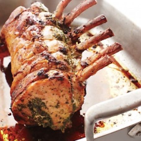 Herb Stuffed Pork Roast